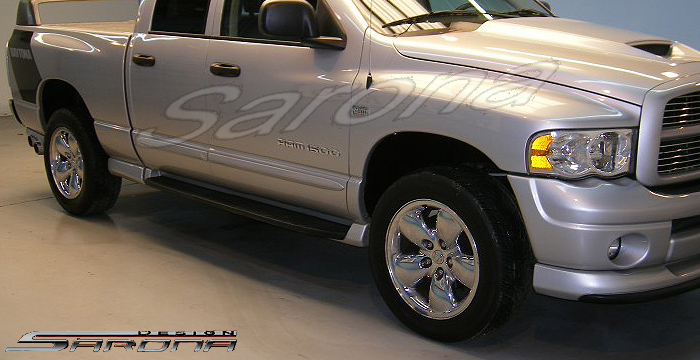 Custom Dodge Ram  Truck Side Skirts (2002 - 2008) - $980.00 (Part #DG-009-SS)